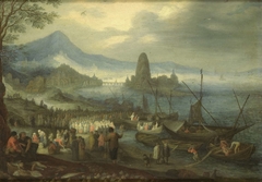 The Sermon on the Sea of Galilee by Unknown Artist