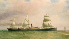 The steamship Dorunda by William Clark