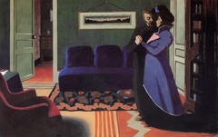 The Visit by Félix Vallotton