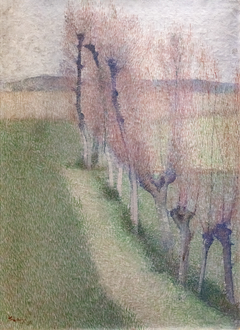 The willow alley by Achille Laugé