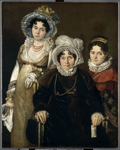 Three Women of Gand by Jacques-Louis David