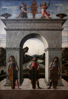 Triumphal Arch of the Doge Nicolò Tron by Alvise Vivarini