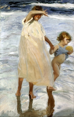 Two Sisters, Valencia by Joaquin Sorolla y Bastida