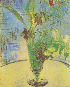Glass with wild flowers by Vincent van Gogh
