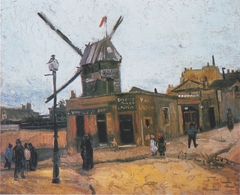 Le Moulin de la Galette by Vincent van Gogh