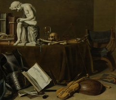 Vanitas Still Life with the Spinario by Pieter Claesz