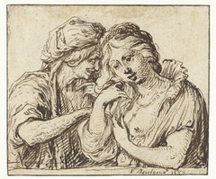Vertumnus en Pomona by Unknown Artist