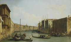 View of the Grand Canal by Canaletto