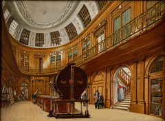 View of the Oval room by Wybrand Hendricks