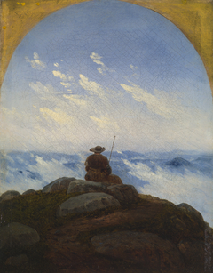 Wanderer on the Mountaintop by Carl Gustav Carus