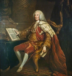 William Murray, 1st Earl of Mansfield, 1705 - 1793. Lord Chief Justice by David Martin