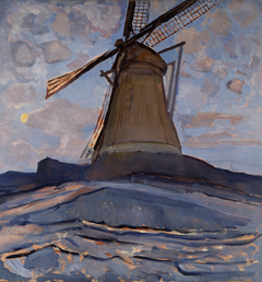 Windmill by Piet Mondrian