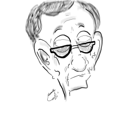 Woody Allen by Ibrahim Al Awamleh