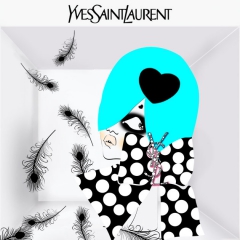 Yves Saint Laurent by Constantine Vraziotis